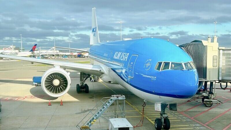 KLMの機体